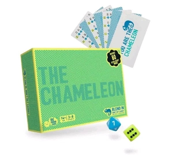 The Chameleon: Award-Winning Bluffing Board Game for Family  & Friends