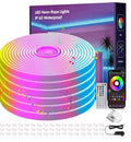 100FT Led Neon Rope Lights Music Sync, RGB Led Strip Lights Indoor/Outdoor